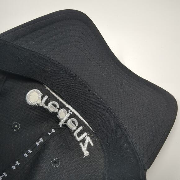 Credenz Bayer Strapback Baseball Cap Black One Size Adjustable Under Armour - Picture 8 of 9